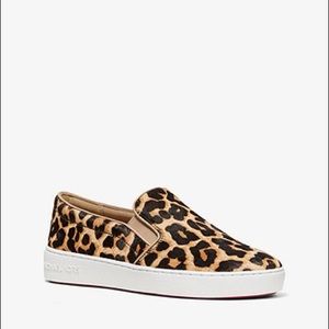 Michael Kors calf hair slip on in size 6